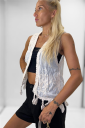 gilet senza chiusura luna